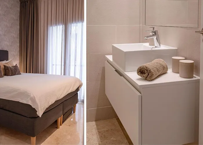 Serene Hideaway, Luxurious 2-bedroom Penthouse In The Exclusive Paraiso Pueblo 아파트